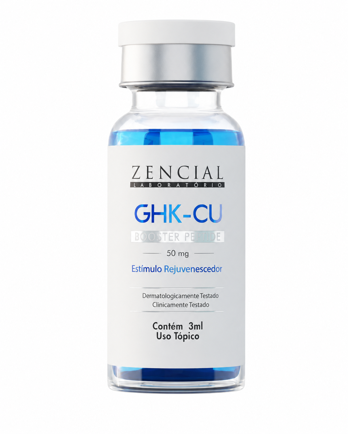 GHK-Cu Peptide Zencial 50mg | Frasco 3ml