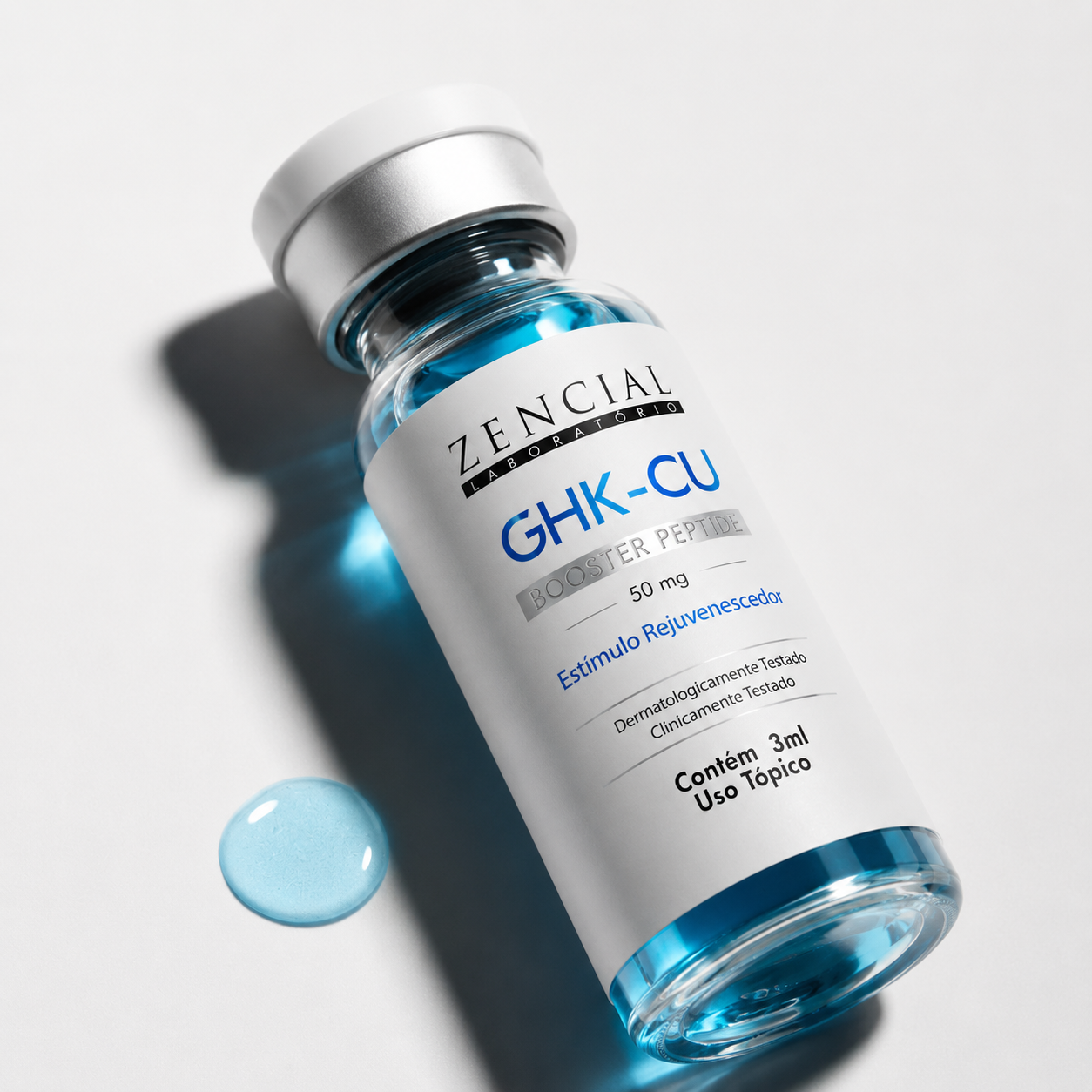 GHK-Cu Peptide Zencial 50mg | Frasco 3ml