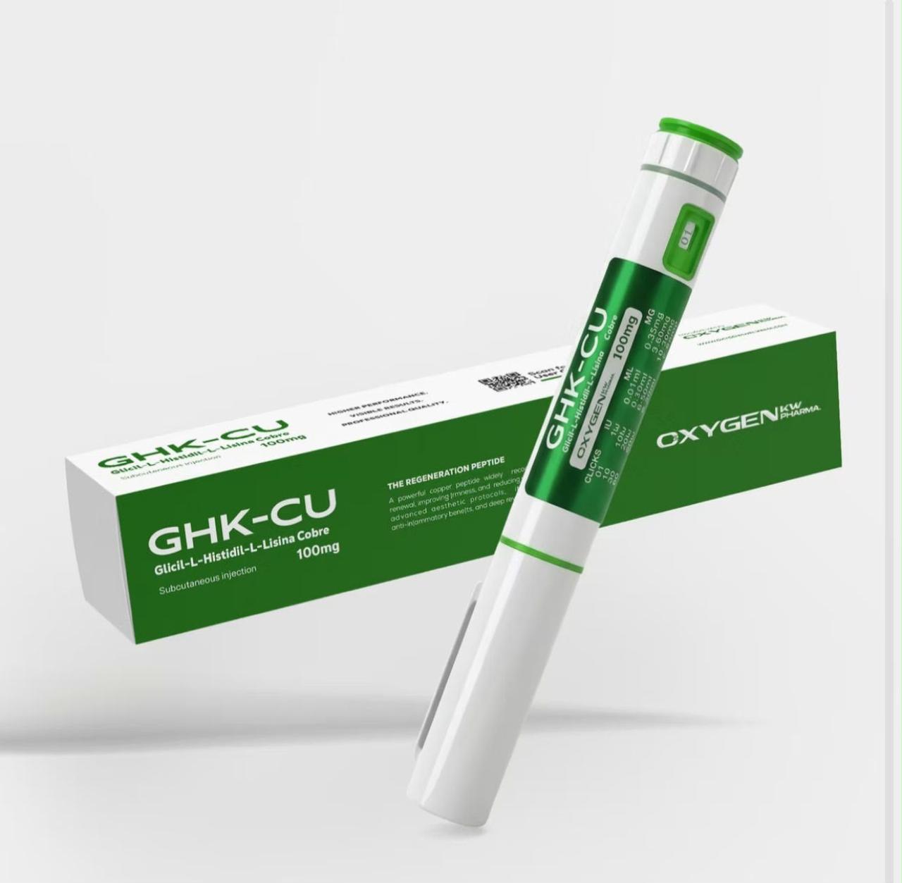 GHK-CU OXYGEN 100mg/ 5 unidades +FRETE SEGURO